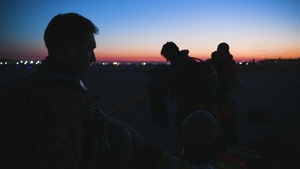57th Rescue Squadron jump training - BROLL