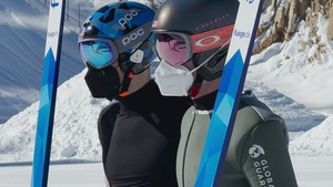 Two Utah Soldiers practice ski jumps before 2022 Olympics