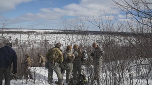 Latvian Armed Forces cooperate with U.S. Navy, U.S. Army, U.S. Air Force personnel at “Winter Strike”
