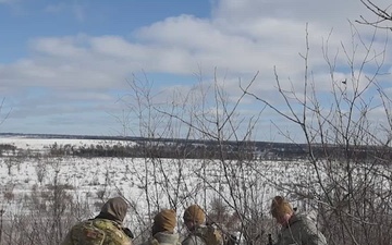 Latvian Armed Forces cooperate with U.S. Navy, U.S. Army, U.S. Air Force personnel at “Winter Strike”