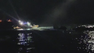 Coast Guard, local responders recover deceased man in ocean waters just off "San Felipe del Morro” castle in San Juan, Puerto Rico