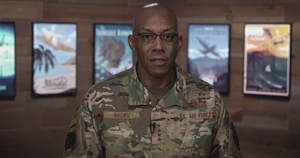 Air Force Chief of Staff Gen. CQ Brown, Jr., AETC 80th Gala Message