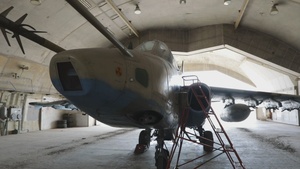 Iraq Air Force Conducts Maintenance on SU-25 Jets