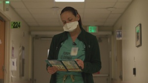 U.S. Soldiers shadow hospital counterparts at Northern Navajo Medical Center  in Shiprock, New Mexico