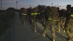 Electronic Warfare Platoon Hike