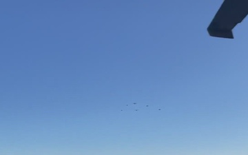 NATO Ships Sail In Formation During Neptune Strike 2022