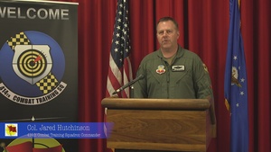 Red Flag-Nellis 22-1 Press Conference with lower thirds
