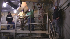USACE Charleston District commander visits the St. Stephen Powerhouse