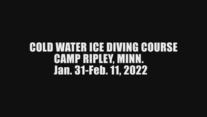 Cold Water Ice Diving Course Dive Setup