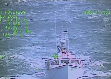 Coast Guard medevacs fisherman 80 miles west of Tampa