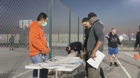 Camp Arifjan Dodgeball Competition