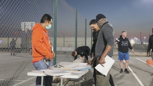 Camp Arifjan Dodgeball Competition
