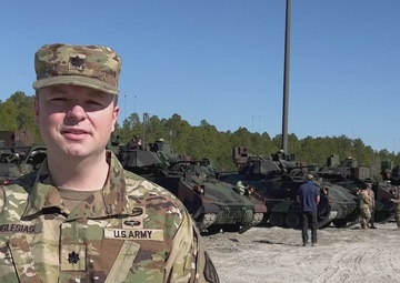 Spartan Brigade receives modernized M2A4 Bradley Fighting Vehicles B-roll