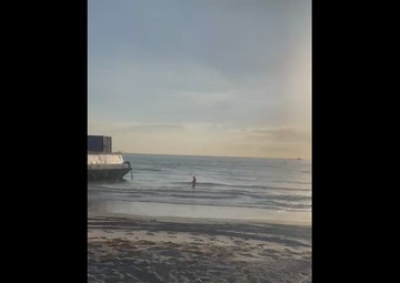 Coast Guard, partner agencies respond to grounded tug, barge