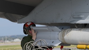 U.S. Marines with MALS-12 and VMFA-121 conduct ordnance training (B-Roll)
