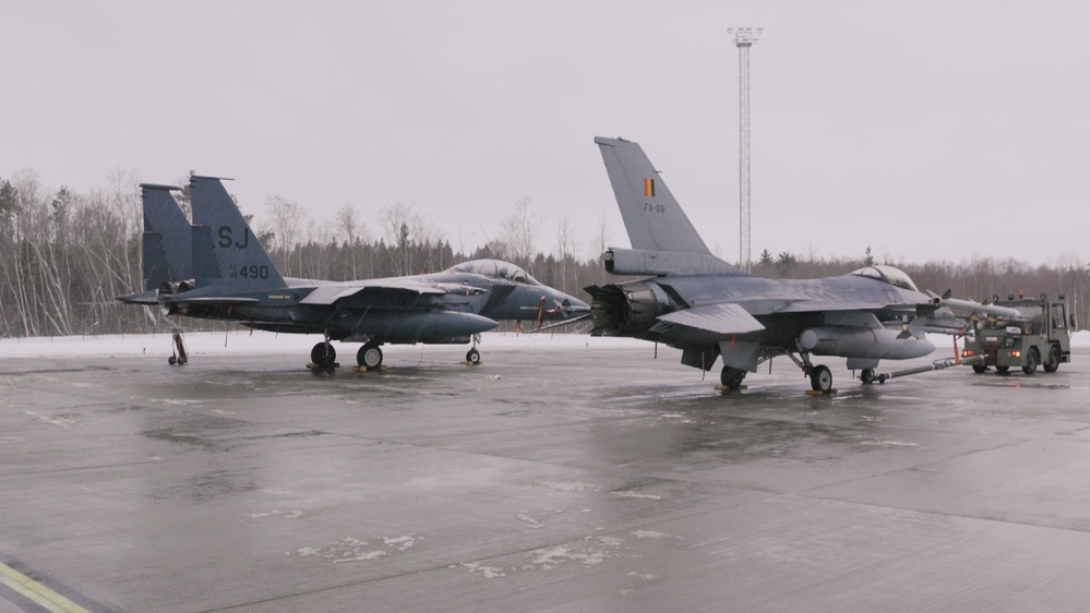 DVIDS - Video - US Air Force augments Baltic Air Policing from Estonia