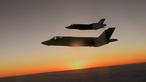 Noble Fusion: F-35C Aerial Refueling (B-Roll)