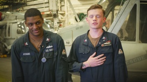 USS Essex Super Bowl Shout Outs