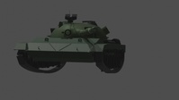 USARCENT Patton Tank Digital Art