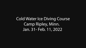 Cold Water Ice Diving Course