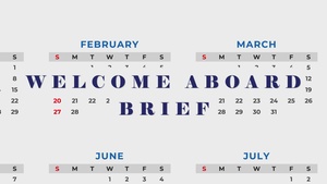 Commande's Welcome Aboard Brief at Marine Corps Base Quantico