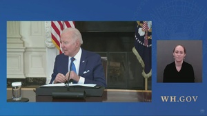 President Biden Meets with CEOs of Electric Utilities to Discuss his Build Back Better Agenda