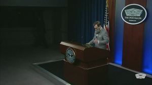 Pentagon Press Secretary Holds Briefing 