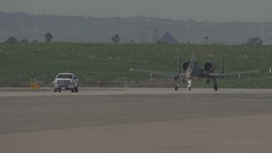 Super Bowl LVI Heritage Flyover Aircraft Arrival