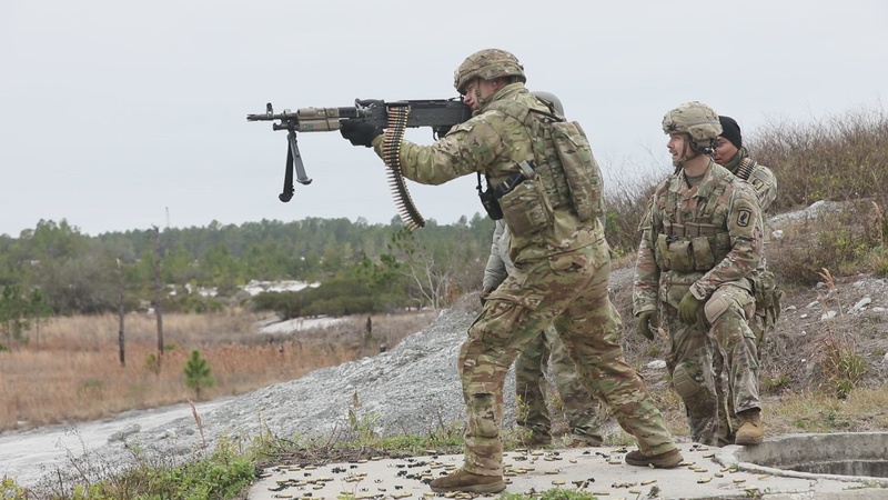 Four-day drill training with C Co. 1-143d Airborne Infantry