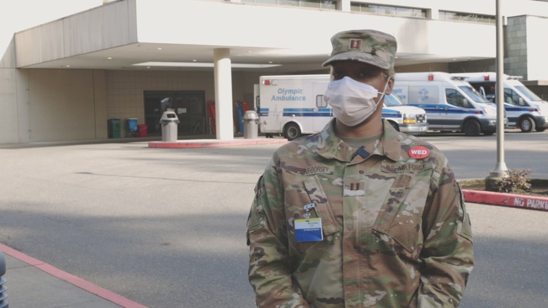 Members of the Washington National Guard continue to support hospitals