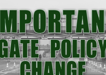 Camp Pendleton changes gate policy