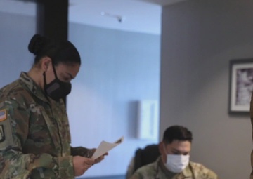 Meet The Team Behind The Scenes: Maj. Casey Matthews and Sgt. Dezarae Lianez Discuss What It Takes To Welcome A Medical Team in Takoma Park, Maryland.
