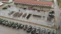 B-Roll US Army National Guard's 1st Battalion, 185th Infantry Regiment takes the reigns of NATO's battle group in Poland