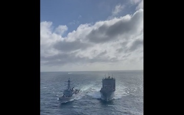 USS Nitze Underway Replenishment