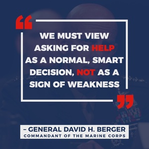 General David H. Berger on asking for help