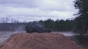 1st BN, 41st FAR train for combined arms exercise