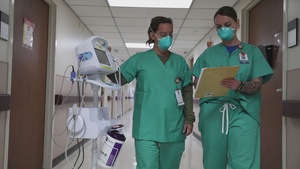 U.S. Airmen supporting the St. Francis Medical Center