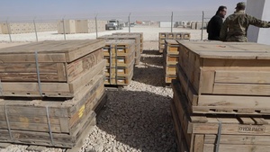Equipment Divestment at Al Asad Air Base, Iraq