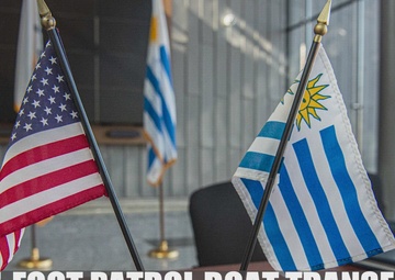 Coast Guard holds ceremony for transfer of cutters to Uruguay Navy