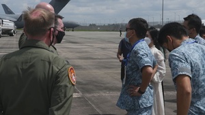 Singaporean Chief of Air Force visits Service Members during Singapore Airshow 2022
