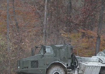 Swedish Armed Forces demonstrate Archer Artillery System at Bold Quest 21 (with lower thirds)