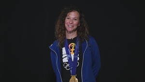 A Mom, a Military Spouse and a Gold Medalist