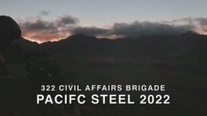 322 Civil Affairs Brigade Participates in Pacific Steel 2022