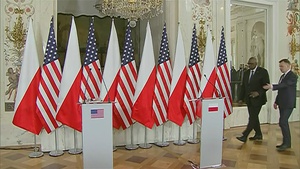 U.S., Polish Defense Leaders Hold Briefing  