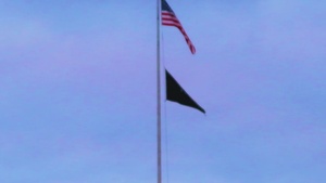Interview: 79th MP Soldier supporting OAW flies special flag for Chicago Police Memorial Foundation
