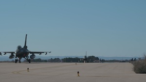 TLP Hellenic Air Force F-16C Takeoffs