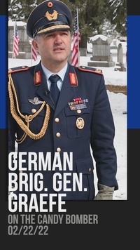 Col. David Thaden speaks about Gail Halvorsen