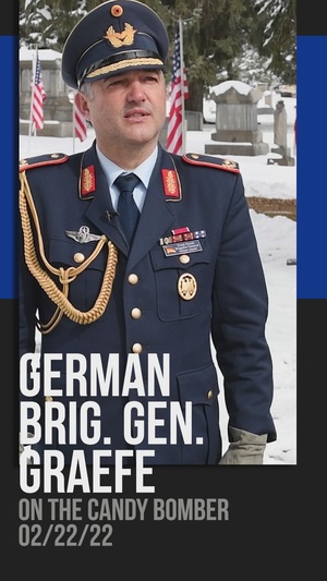 Col. David Thaden speaks about Gail Halvorsen