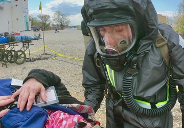 Army Reserve Medical Units Participate in CBRN Exercise