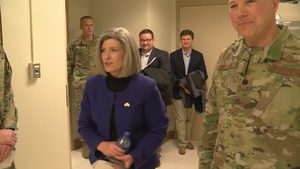 U.S. Senator Joni Ernst visits Fort Dodge, Iowa Air National Guard test facility